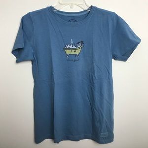 Life Is Good T-Shirt. Size S